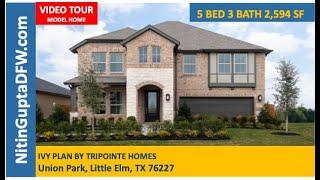 Union Park in Little Elm TX | Ivy Plan By Tri Pointe Homes | Denton ISD Homes For Sale