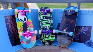 Finger Skateboard Mini Skatepark | Cool Skate Tricks | Sick Skateboards