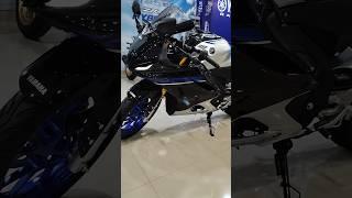 Short view  New 2024 Yamaha r15M in Black silver colour #bike #trending #r15m