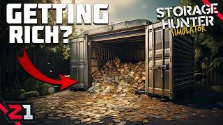 Can We Get RICH From Buying Storage Units ?! Storage Hunter Simulator First Look!