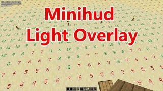 Minecraft Minihud - Light Level Overlay Tutorial