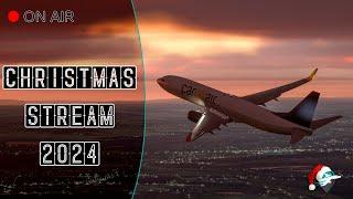 Christmas Cargo Run | CarGoAir | Boeing B738 | VATSIM | MSFS | Livestream