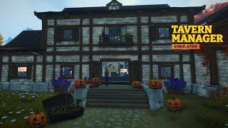 Back To The Tavern For Updates & Halloween ~ Tavern Manager Simulator