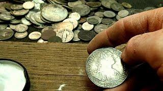 Metal Detecting Hack: How To Clean (or ruin) Silver Coins