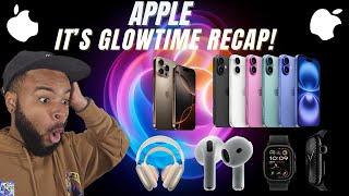 APPLE IPHONE 16 EVENT RECAP: Everything YOU NEED TO KNOW! - Ty Tech!