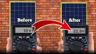 99% Don't Know How To Repair Solar Panel At Home ?
