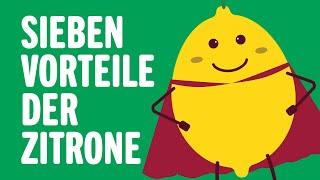 Vorteile der Zitrone | Das passiert wenn du täglich Zitronenwasser trinkst