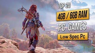 Top 20 Best Low Spec Pc Games For (4GB RAM / 6GB RAM / 2GB VRAM) 2024