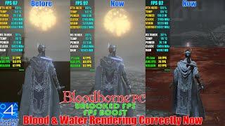 Bloodborne PC Big Progress(Blood & Water Fully Fixed Now)~ShadPS4 Emulator v0.2.1 WIP - Unlocked FPS