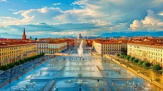 TURIN, ITALIEN - DIE SCHÖNSTE STADT IN ITALIEN - DIE SCHÖNSTEN ORTE DER WELT IN 4K HDR