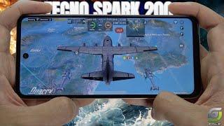 TECNO SPARK 20C test game PUBG Mobile | Helio G36