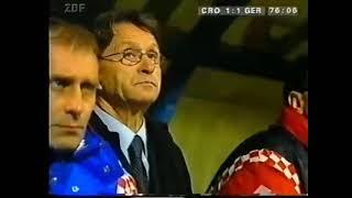 Hrvatska - Njemačka 1-1 (2000), prijateljska