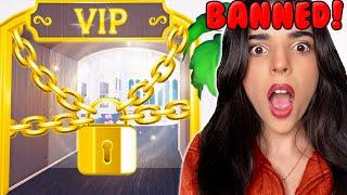 I Got BANNED From VIP In Dress To Impress!