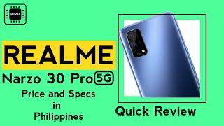 Realme Narzo 30 Pro 5G - Review Specs and Price in Philippines || TEDTECH REVIEWS 2.0