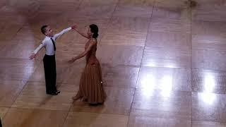 Ohio Star Ball 2018 - Svetlana and Andrey Bakalov are dancing Quickstep