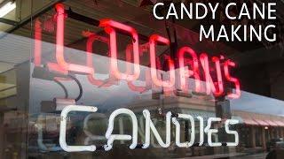 Logan's Candies in Ontario: Candy Cane Making Demonstration