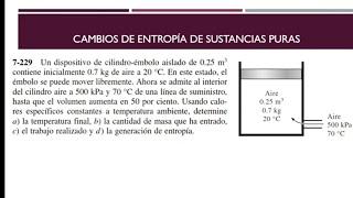 Balance de Masa, Energía y Entropía | Mezclado de Gases