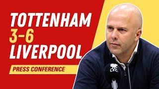 Tottenham 3-6 Liverpool | Arne Slot Press Conference