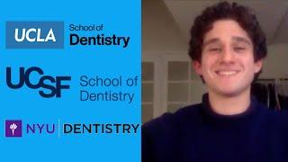 How He Got Accepted to The Best Dental Schools