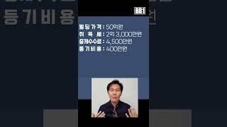 50억 빌딩을 사려면 얼마나 필요할까? 꼬마빌딩 투자하려면 실투금은? #빌딩