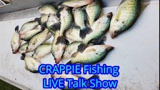 Late Night Crappie Fishing LIVE Chat | Let's Talk Crappie Fishing