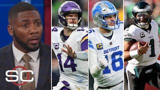 ESPN breaks NFC Playoffs Picture: Vikings & Lions tied for top 1-seed, Eagles lose, Falcons and more