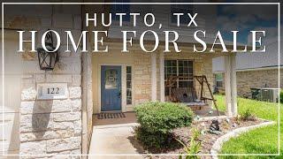 Hutto, TX Home for Sale! 4BR Open Plan w/Patio and Versatility | 122 Gainer Dr. Hutto, TX