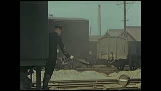 Transportation in Japan after WWII 1946 - Original Color Footage