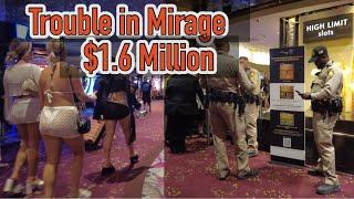 Police Everywhere in Mirage Casino Las Vegas Walking Tour People Watching - 4K UHD July 13 2024