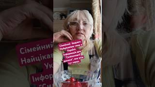Сімейний  бюджет. Найцікавіша тема в Україні. Інформація для керівників "Силіконової долини"