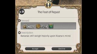 [PC] FFXIV 7.0 - MSQ41 - The Feat of Repast (Lv94)