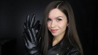 ASMR - Leather Rubbing Sounds (Jacket & Gloves) // No Talking