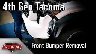 4th Gen Tacoma Front Bumper Removal Guide