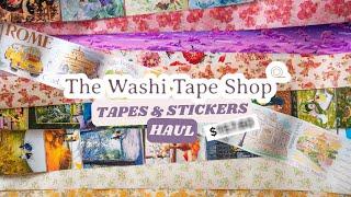 Washi, PET & Stickers Haul  The Washi Tape Shop New Releases