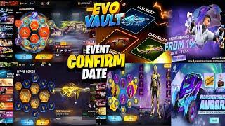 Next evo vault event | Evo scar 2.0 free fire | New fist faded wheel | | Poker mp40 ring event