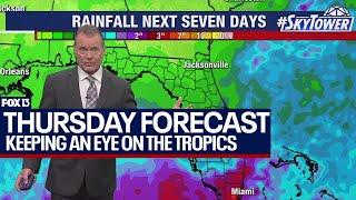 Tampa weather | keeping an eye on tropics in Gulf