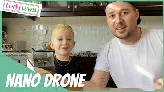 Nano Dash Drone - Levi's First Drone! #KidDrones