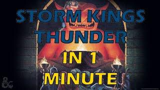 D&D Books in 1 Minute Storm Kings Thunder