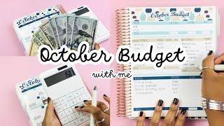 Monthly Reset | OCTOBER COMPLETE BUDGET SETUP | How to Budget for Beginners | PERSONAL FINANCE