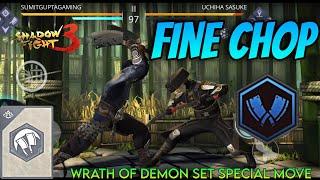 Fine Chop Demon of Wrath Special Move - Shadow Fight 3