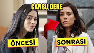 Sadakatsiz Oyuncuları Öncesi Sonrası - Cansu Dere, Melis Sezen, Caner Cindoruk