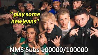 Streamer Jasontheween Celebrates 100,000 WORLD RECORD with NewJeans..