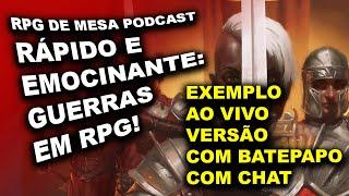 Guerras e Batalhas em Massa em RPGs | RPG DE MESA PODCAST