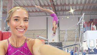 This gymnastics skill felt like FLYING! + unboxing fan mail!