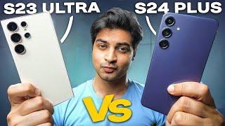 S23 Ultra Vs S24 Plus KONSA LENA CHAHIYE? Full Comparison | Mohit Balani