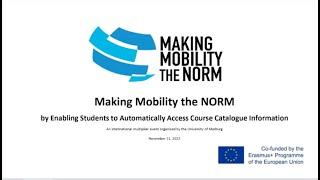 Presenting the NORM Curricula Matching Tool