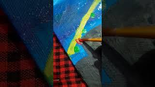 paint on canves #crafter reet