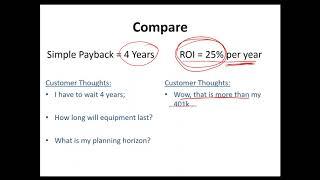 B - Simple Payback vs ROI