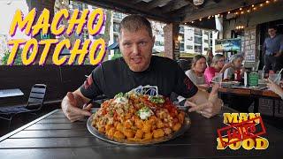 ATTEMPTING TO BEAT THE LOADED MACHO TOTCHO CHALLENGE THAT MAN VS FOOD FAILED!