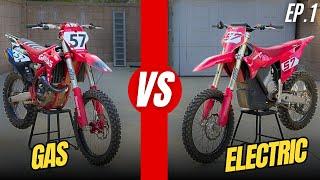 Gas vs Electric Dirt Bike | Lap Time Battle Ep.1